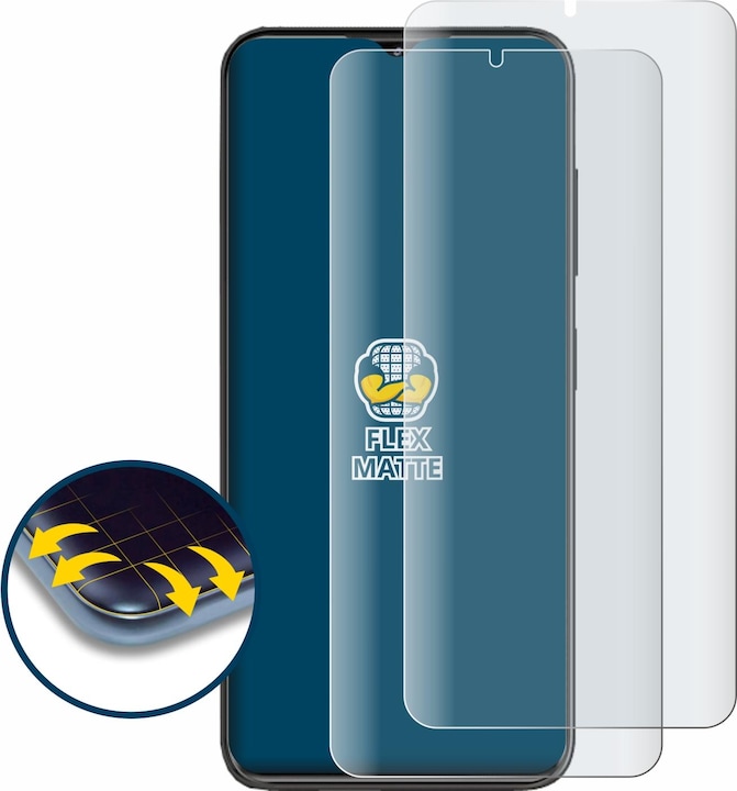 Produktbild BROTECT Fullscreen Schutzfolie Displayschutz Folie Matt Entspiegelungsfolie (2 Stück, ZTE Blade V50)