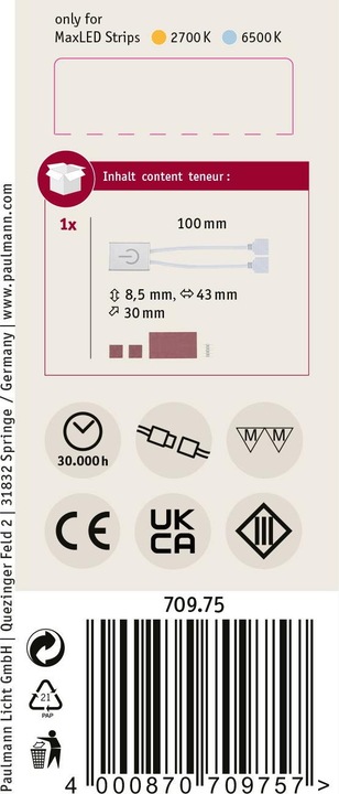 Actual product image Paulmann MaxLED Touch Switch