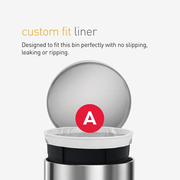 Image du produit Simplehuman Poubelle à pédale (4.50 l)