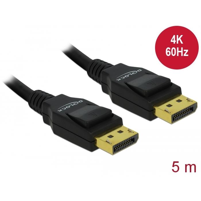 Delock DisplayPort — DisplayPort (5 m, DisplayPort), Video Kabel