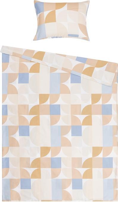Produktbild Domoletti Bed linen set Geometric, 140 x 200 cm (Bettwäsche Set, 140 x 200 cm, 50 x 70 cm)