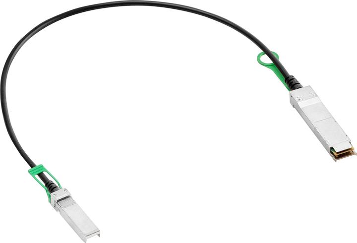 Produktbild HPE E Aruba DA Copper Cable QSFP56 to SFP56 (S/UTP, CAT5, 0.65 m)