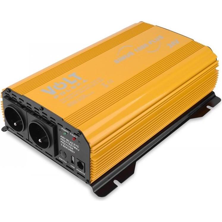 No Name, Convertitore di tensione, Trasformatore di tensione SINUS PLUS 1500 24/230V (1000/1500W) + TELECOMANDO