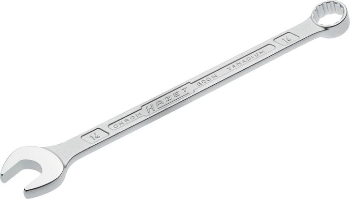 Image du produit HAZET Clé mixte 600N-14 ∙ Profil Traction à 12 pans extérieurs ∙ 14 mm (14 mm)