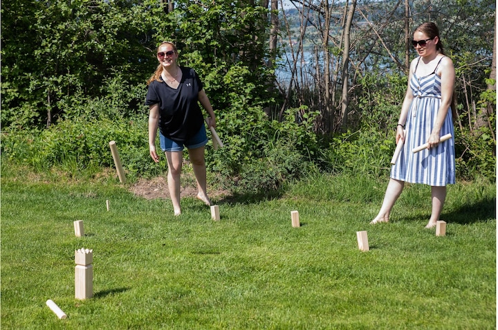 Actual product image Koor Throwing game Kubb Viking chess