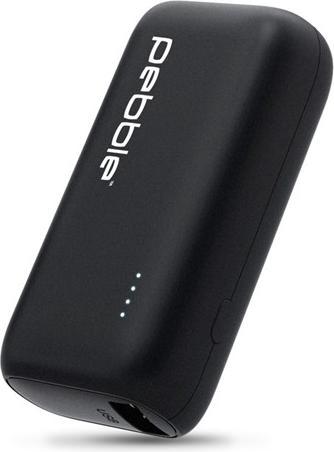 Actual product image veho Pebble PZ10 - Black - Universal - Rectangle - Lithium Polymer (LiPo) - 10000 mA (10000 mAh, 5 W, 37 Wh)