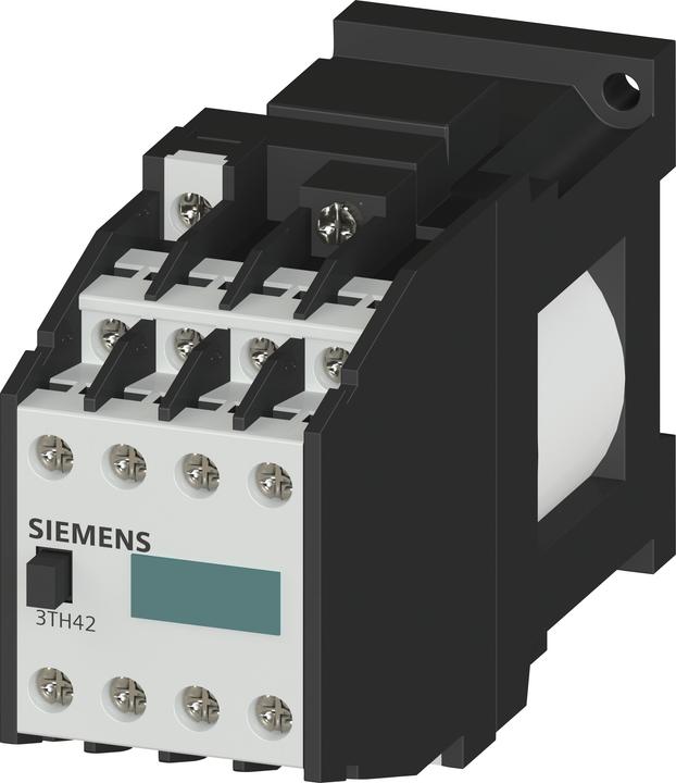 Actual product image Siemens Auxiliary contactor DC 4S/Hilf 4Ö/Hilf 110V 6A 3TH4244-0LF4