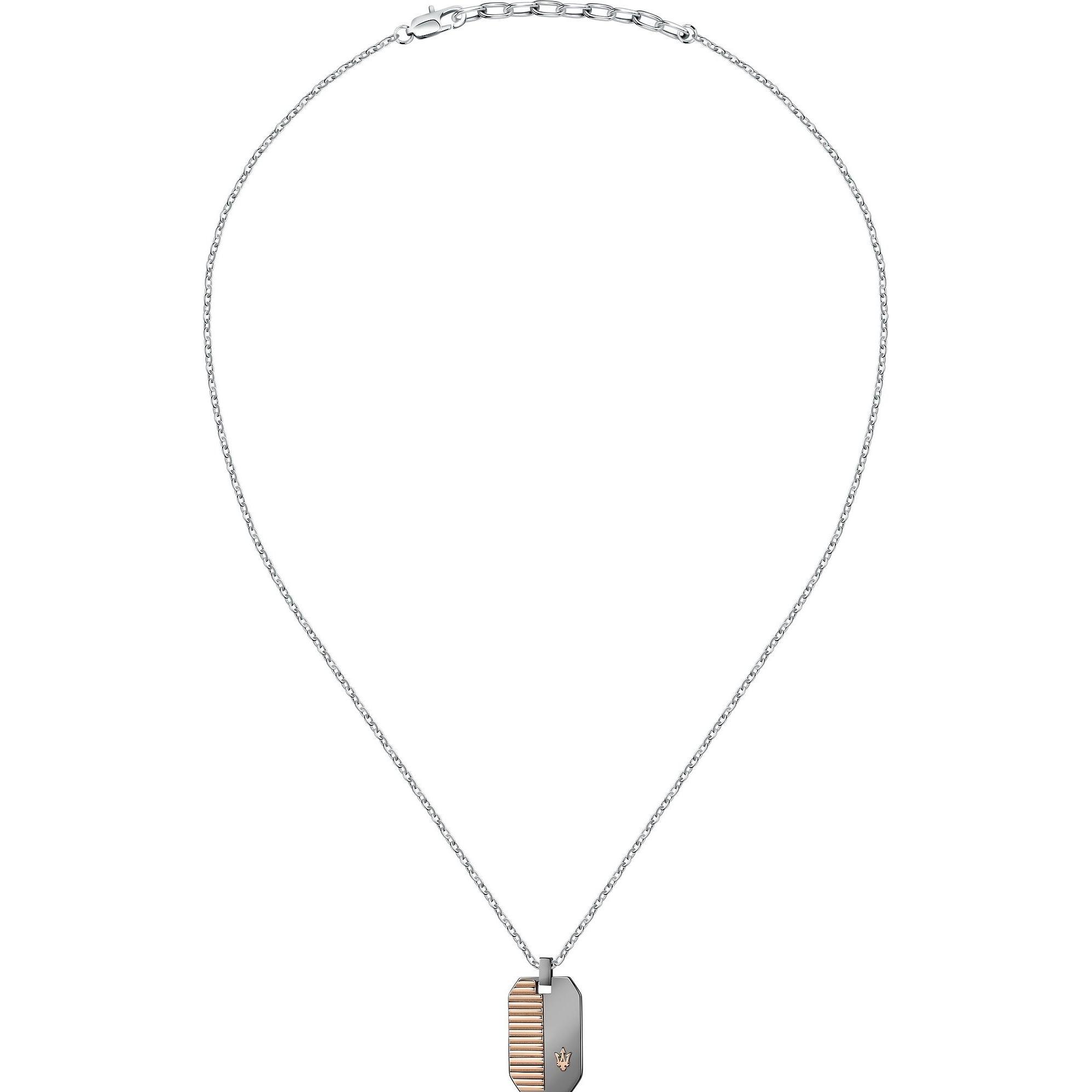 Thumbnail - Maserati, Halsschmuck, Halskette, (Edelstahl, 55 cm)