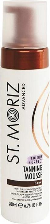 Actual product image St. Moriz St Moriz Advanced Colour Correcting Tanning Mousse Dark (Self-tanning towel, 200 ml)
