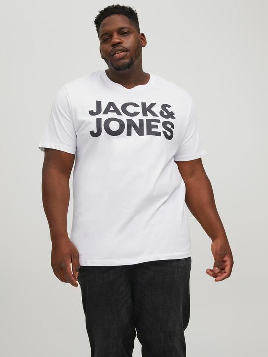 Produktbild Jack & Jones Logoprint Plus size T-shirt (3XL)
