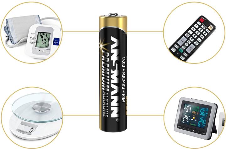 Produktbild Ansmann Micro (AAA)-Batterie Alkali-Ma (44 Stk., AAA)