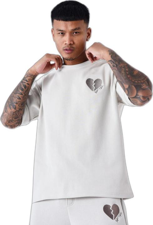 Produktbild Project X Paris Dickes T-Shirt Gebrochenes Herz (XS)