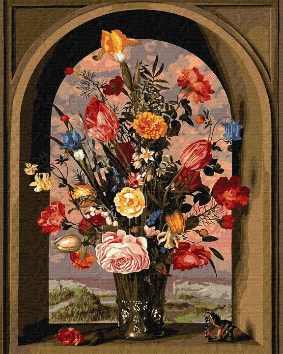 Ideyka Malen nach Zahlen - Blumenarrangement