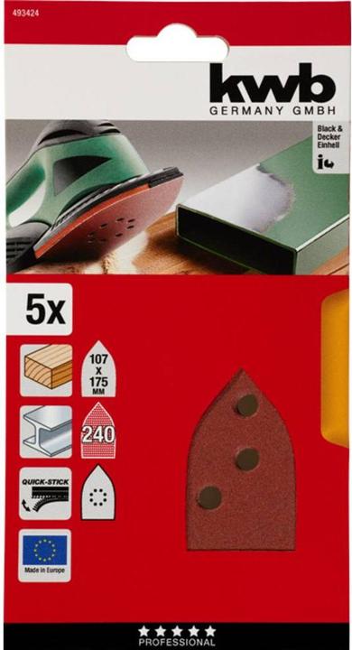 Actual product image kwb Multi discs/K240 /5pcs (240)
