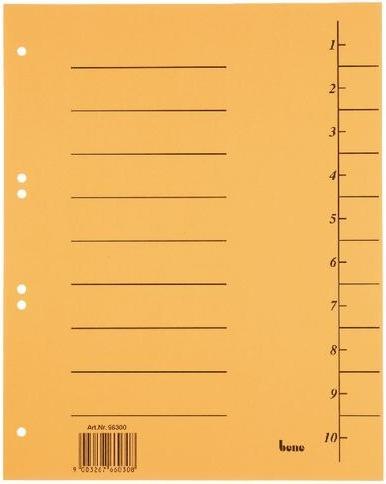 Immagine prodotto Bene Divisori Trend Giallo A4 50 pezzi