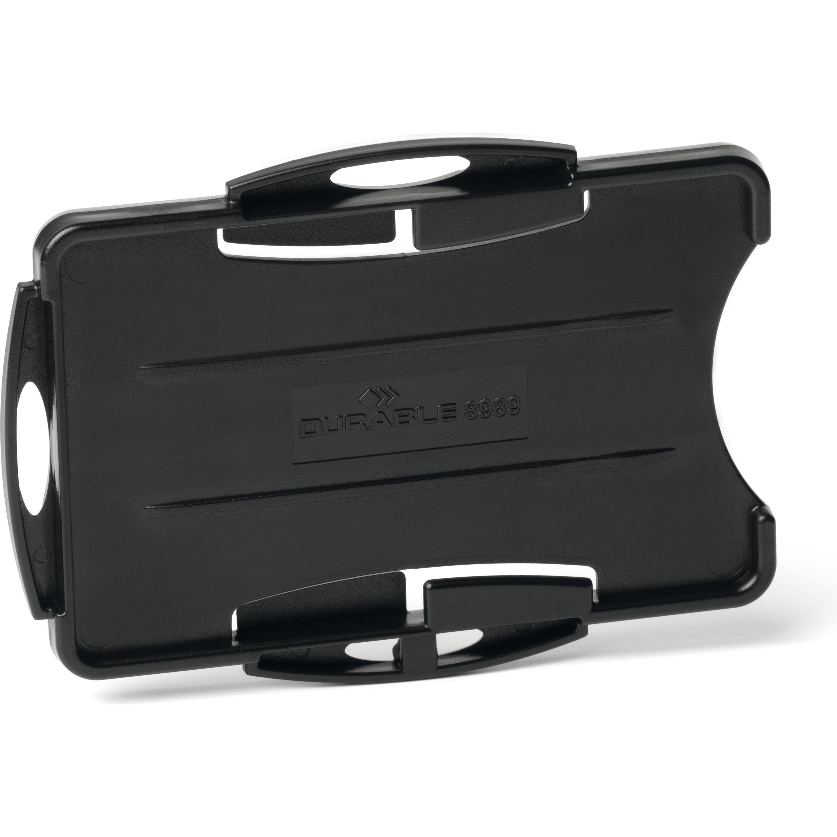 Durable, Informationsschild, Ausweishalter "ECO", fr 2 Karten, schwarz