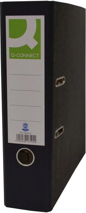 Image du produit Q-Connect Classeur en carton A4 80 mm noir (A4, 80 mm, 1 pièce(s))