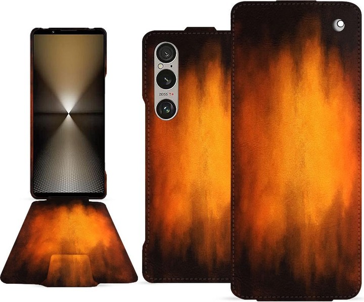 Actual product image Noreve Vertical leather shell (Sony Xperia 1 VI)