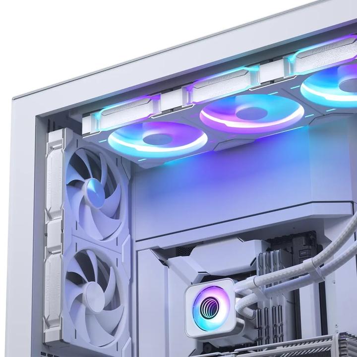 Productafbeelding Phanteks Glacier One 420D30 X2 DRGB AiO Wasserkühlung - 420mm, weiss