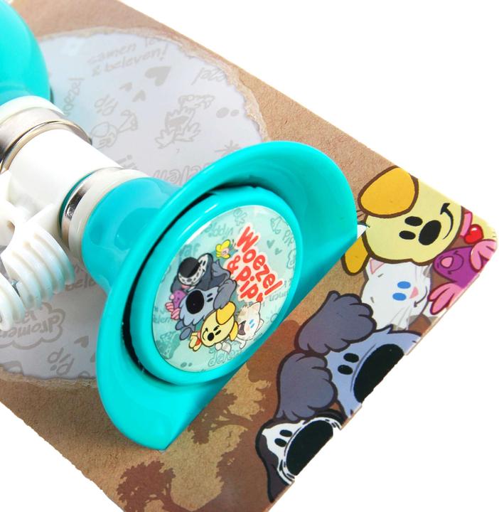 Image du produit Woezel & Pip Klaxon de vélo : Son fort et clair pour rouler en toute sécurité - Adaptation universelle aux