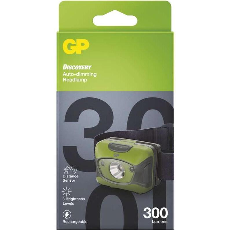 Thumbnail - GP Batteries, Stirnlampe, (300 lm)