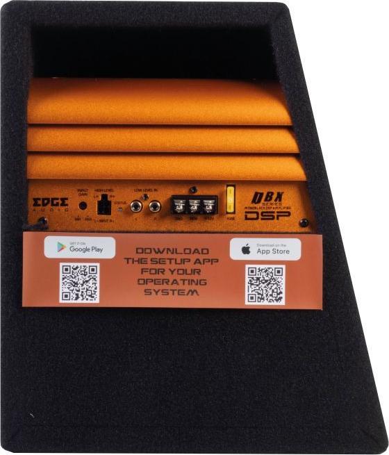 Actual product image Shots Actieve Subwoofer - 12 Inch Subwoofer met Actieve Bass Omhuizing - DSP Amplifier - 1200W - EDBX12AD (1200 W)