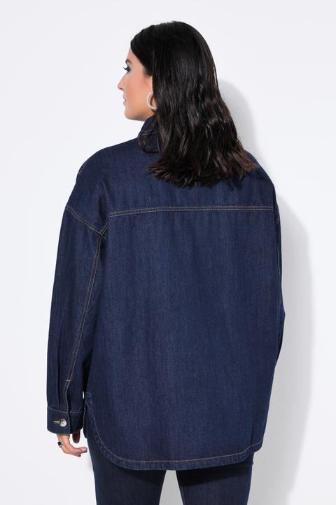 Produktbild Studio Untold Jeanshemd, Oversize Shape, Glitzersteine (54, 56)