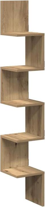 Produktbild VidaXL Wand-Eckregal Artisan-Eiche 20x20x127,5 cm Holzwerkstoff