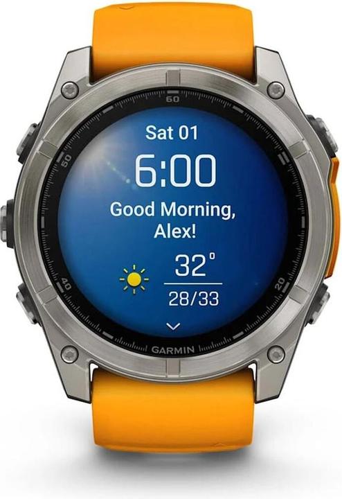 Produktbild Garmin Fenix 8 AMOLED Sapphire Titan (51 mm)