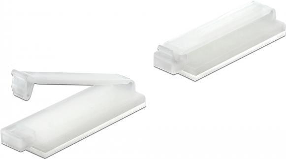 Produktbild Delock Kabelhalter Natural (Packung mit 10)