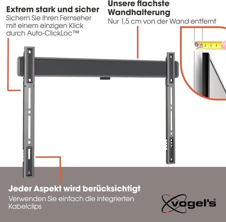 Actual product image Vogels TVM 5605 (Wall, 100", 100 kg)