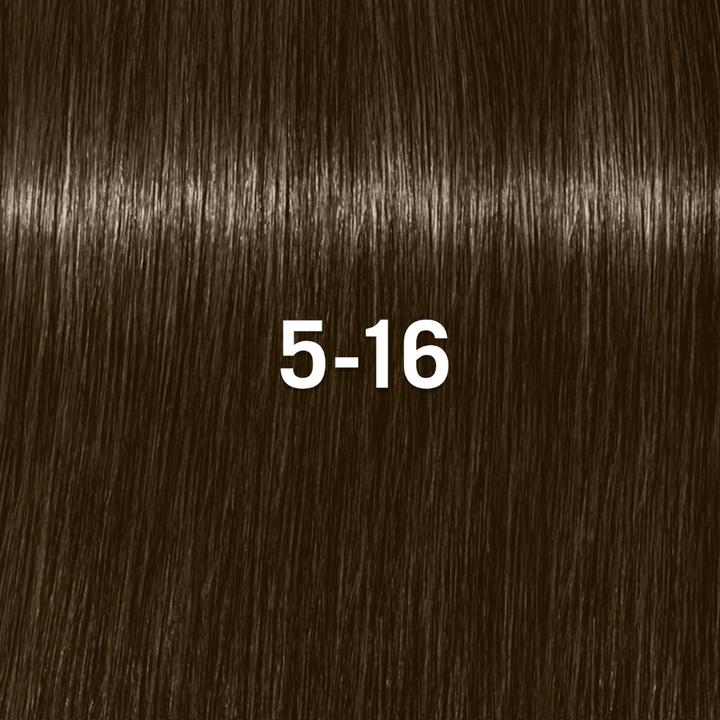 Actual product image Schwarzkopf Igora Vibrance - 5-16 Light Brown Cendré Chocolate (5-16 Light Brown Cendré Chocolate)
