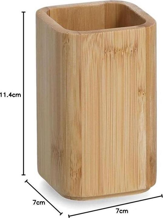 Actual product image Zeller Present Toothbrush mug (7 x 7 x 11.5 cm)