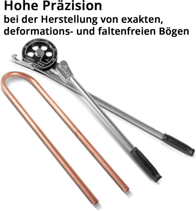 Actual product image Stahlwerk Hand pipe bender HTB-180 ST for 16 mm pipes Working range 0-180 degrees