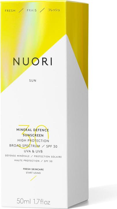 Image du produit Nuori Crème minérale de défense pour le visage SPF 30 (Crème solaire, SPF 30, 50 ml)