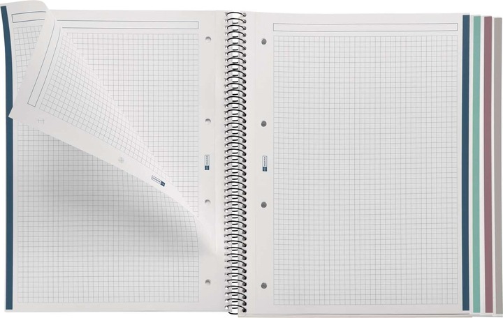 Actual product image Miquelrius Message Notebook (A4, Checked, Hardcover)