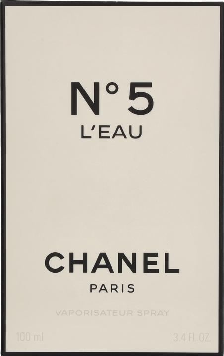 Actual product image Chanel N°5 L'Eau (Eau de toilette, 100 ml)