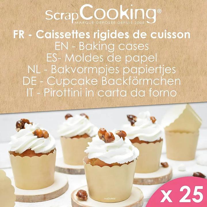 Produktbild ScrapCooking Cupcake Förmchen (6 cm)