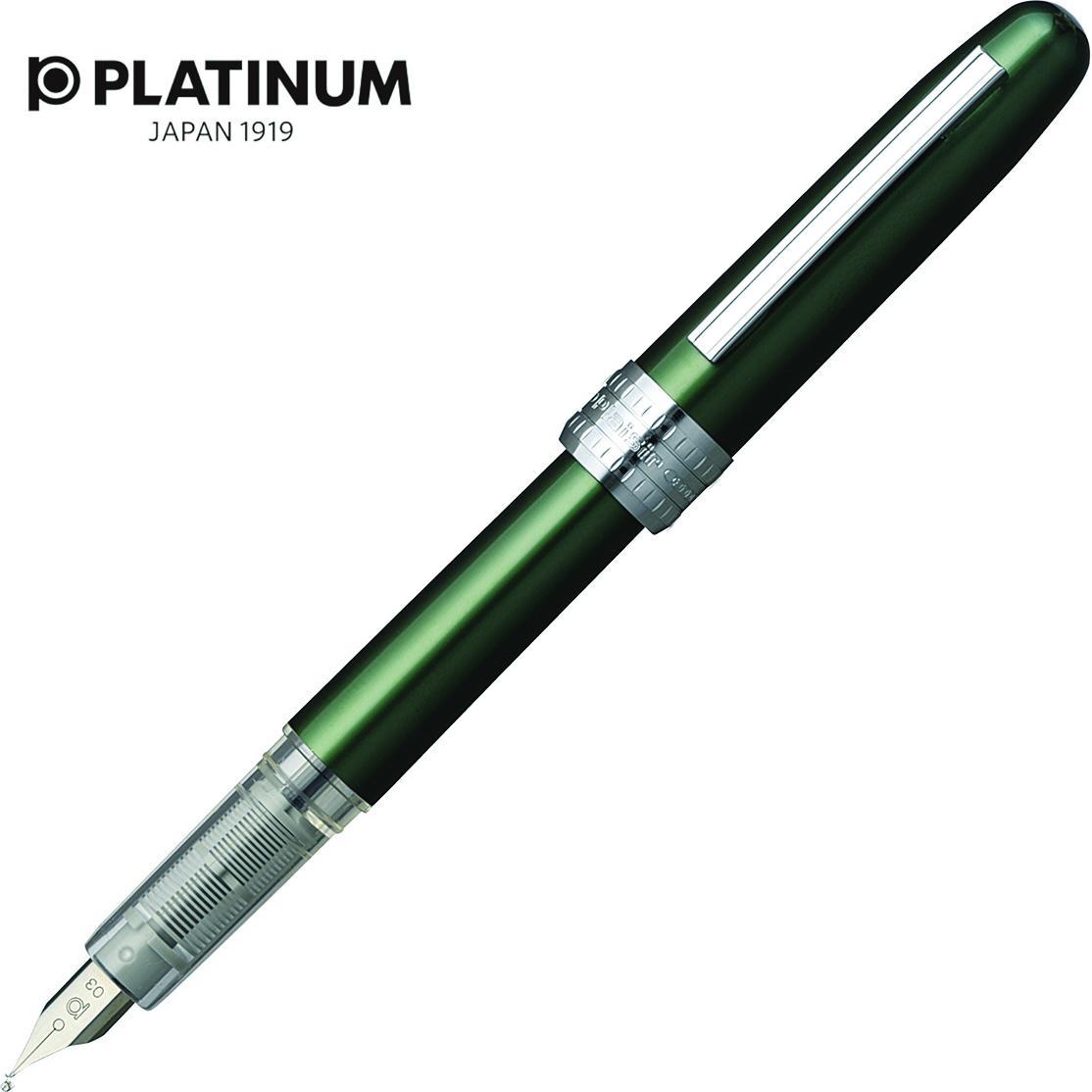 Thumbnail - Platinum, Schreibstifte, Platingrün, F, grün (Grün)