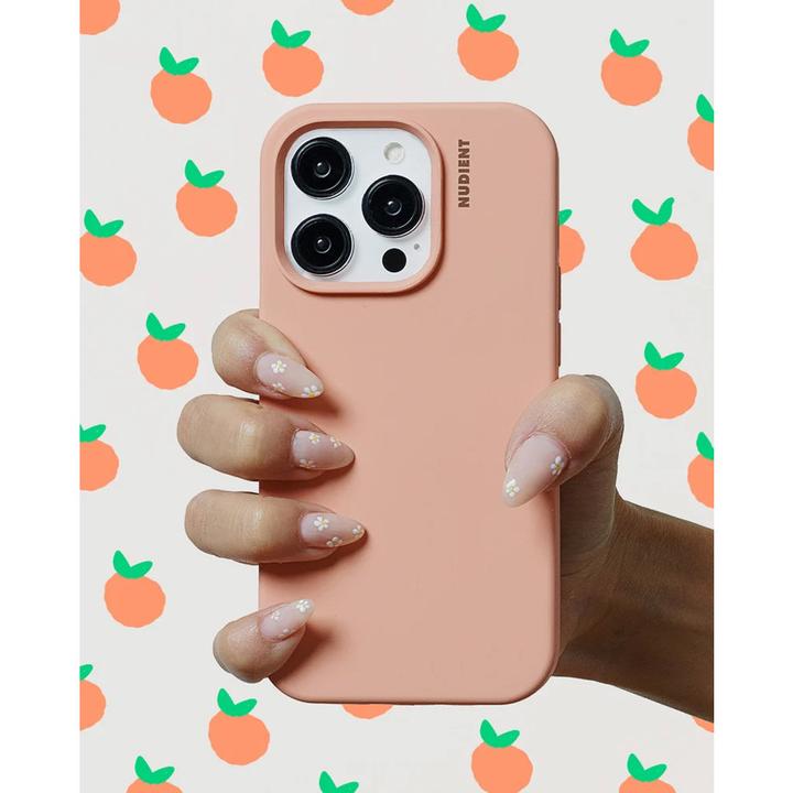 Produktbild Nudient Base Case iPhone 14 Pro Peach Orange (Apple iPhone 14 Pro)