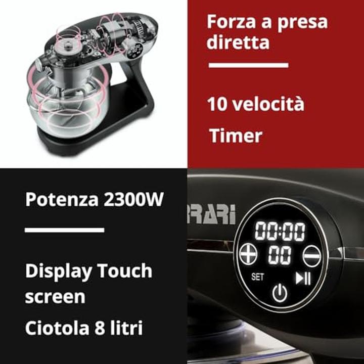 Actual product image G3 Ferrari Planetary food processor G3Ferrari G20137 (2300 W)