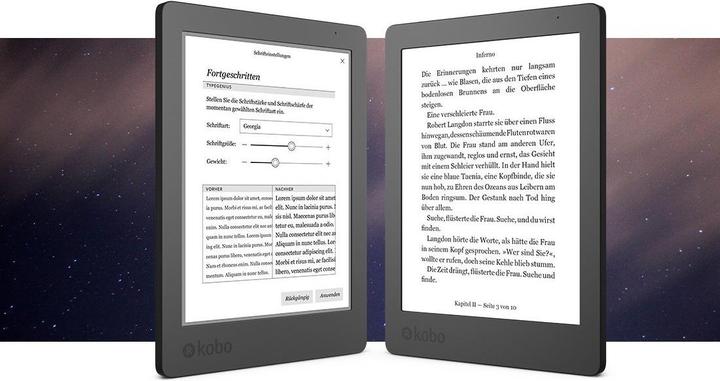 Immagine prodotto Kobo Aura 2a Edizione (6", 4 GB, Nero)