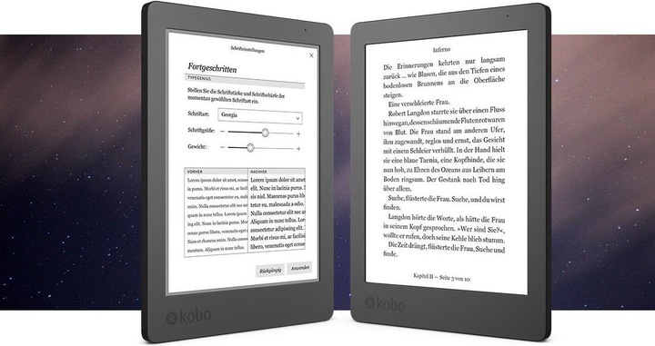 Immagine prodotto Kobo Aura 2a Edizione (6", 4 GB, Nero)