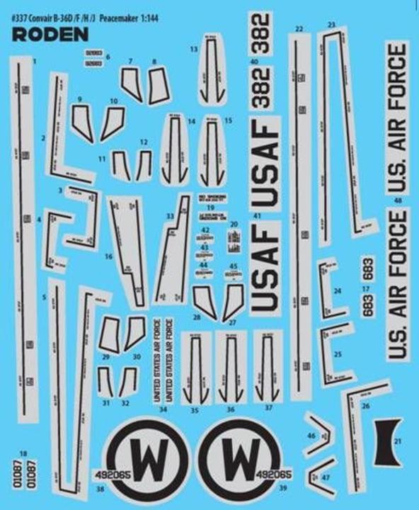 Image du produit Roden Convair B-36D Peacemaker