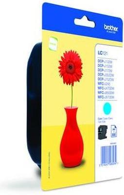 Produktbild Brother LC121C - Cyan - Original - Blisterverpackung (C)