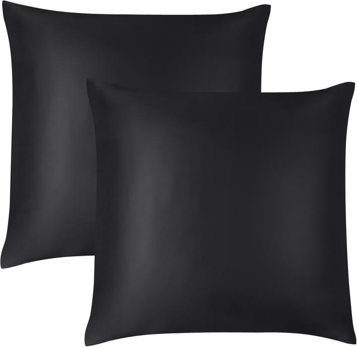 Aspero 2x satin pillowcases 80x80 cm Enna - 9069 (Pillowcase, 80 x 80 cm)