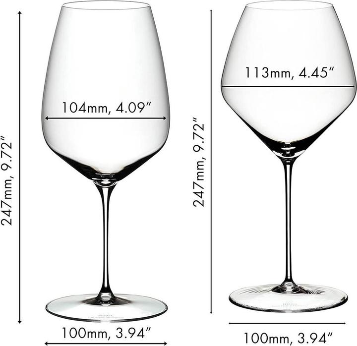 Produktbild Riedel Veloce (82.90 cl, 4 Gläser, Rotweingläser)
