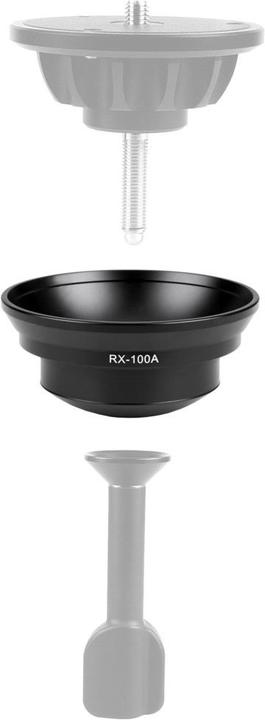 Actual product image Sirui RX-100A adapter half shell (Metal)