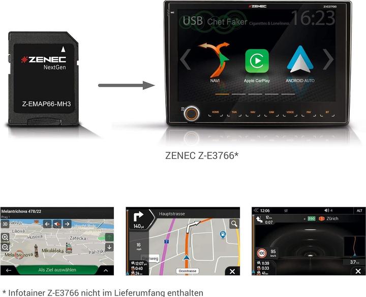 Actual product image Zenec Z-EMAP66-MH3 | Z-xxx66 Prime SD Card LT3 EU Motorhome Card