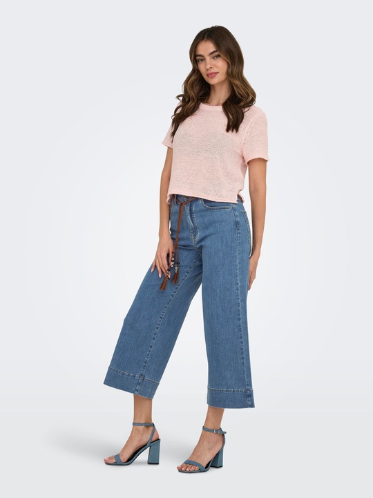 Produktbild Only ONLMADISON Hohe Taille Weiter Beinschnitt Jeans Jeans mit weitem Bein (26)